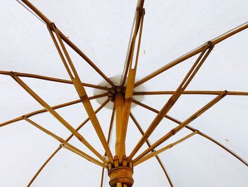 Low angle view of built structure against sky