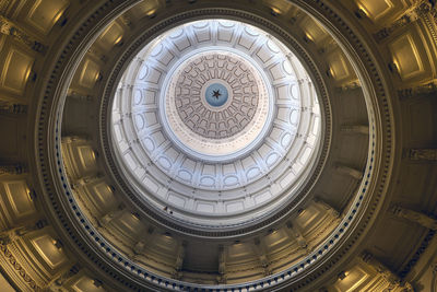 Directly below shot of historic building in city