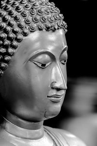 Close-up of buddha statue