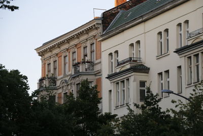 Low angle view of building against sky