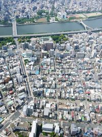 Aerial view of a city