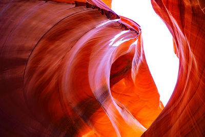 Full frame shot of red rock
