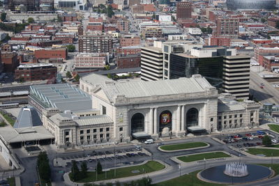 Aerial view of cityscape