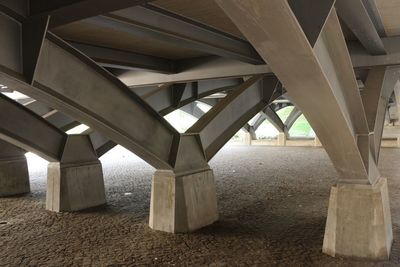 Low angle view of bridge