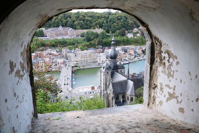Windows from fort of dinant