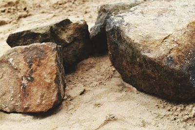 Close-up of sand