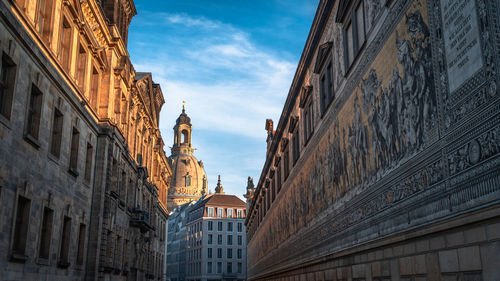 Autumn sunny day in dresden