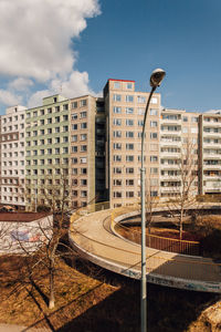 Buildings against sky in city