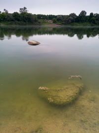 Scenic view of lake