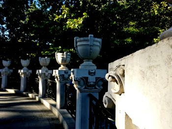 Close-up of cemetery