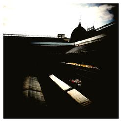 Low angle view of building against sky