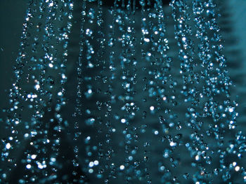 Full frame shot of water drops