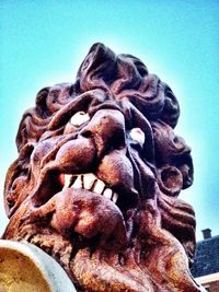 Low angle view of built structure