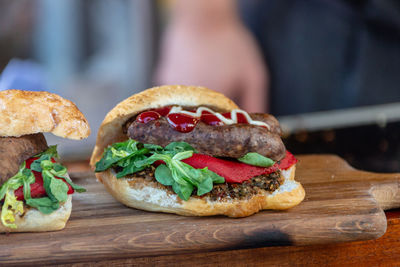 Fast food in london england.