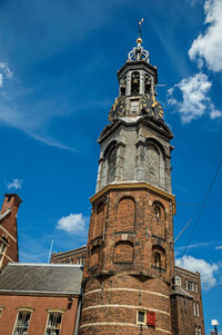 Low angle view of building against sky