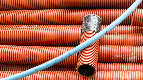 Close-up of pipes