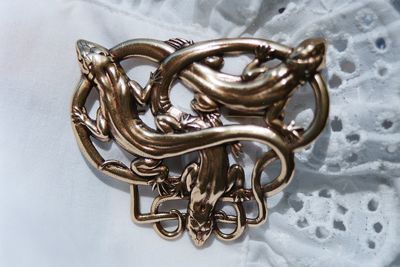 Close-up of bicycle wheel