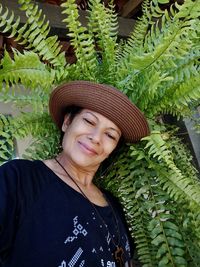 Portrait of a smiling young woman