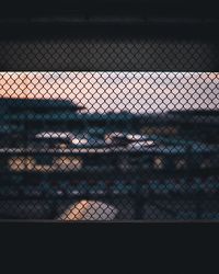 Close-up of chainlink fence