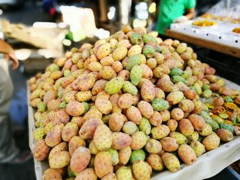 Close-up of fruits for sale in market