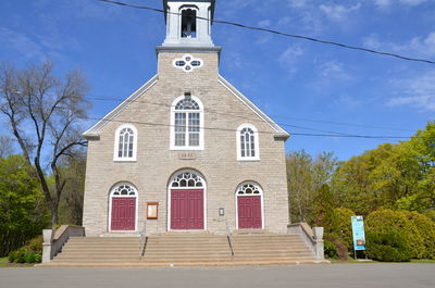 Exterior of building against sky