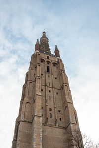 Low angle view of historical building against sky