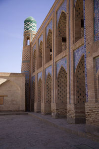 Low angle view of historical building