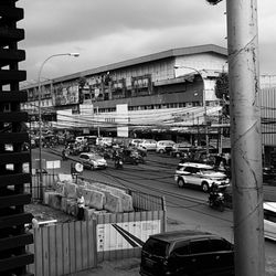 View of city street