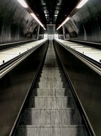 Railroad station platform