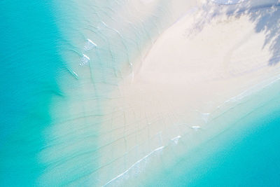 High angle view of swimming pool