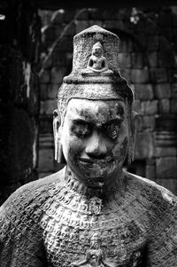 Close-up of buddha statue