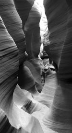 Close-up of rock formations