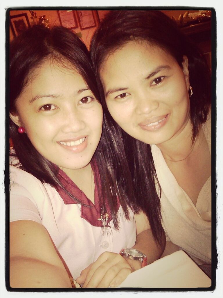 With Ma'am Emma at Chrisven :) 