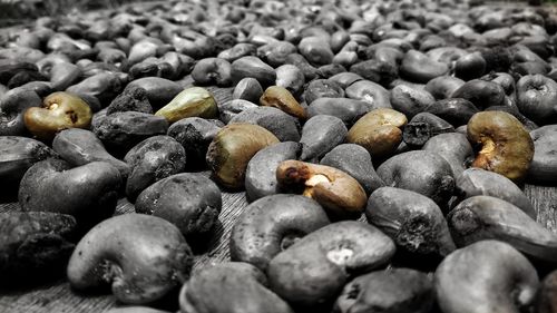 Full frame shot of potatoes