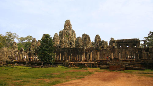 View of temple against sky