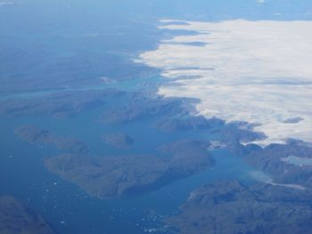 Aerial view of landscape