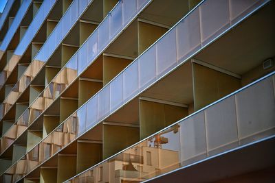 Low angle view of modern building