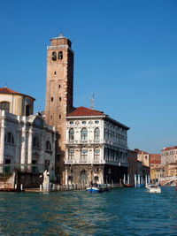 View of church at waterfront