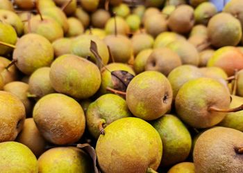 Full frame shot of fruits for sale at market stall