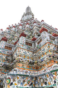 Low angle view of temple