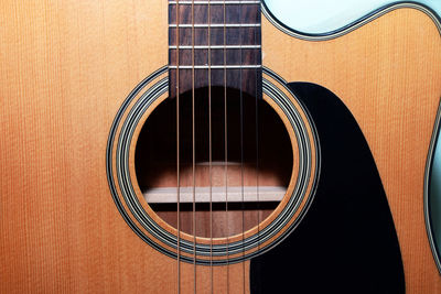 Close-up of guitar