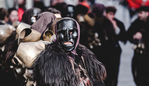 Mask on display