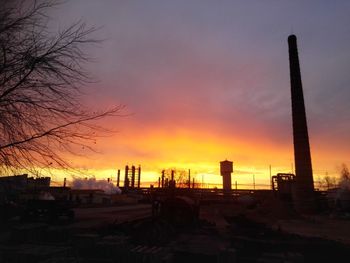 Scenic view of sky at sunset