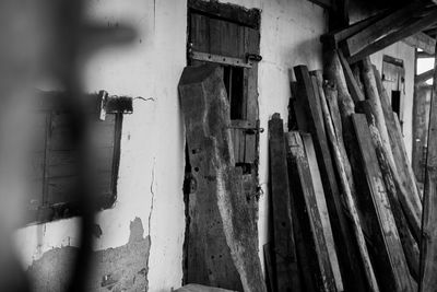 Old wooden wall