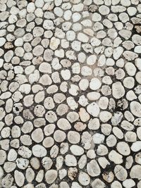 Full frame shot of logs