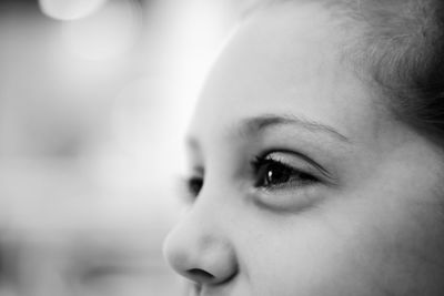 Close-up portrait of young woman