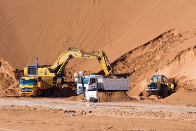 View of construction site