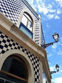 Low angle view of building against sky