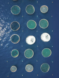 High angle view of water