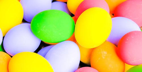 Full frame shot of multi colored balloons